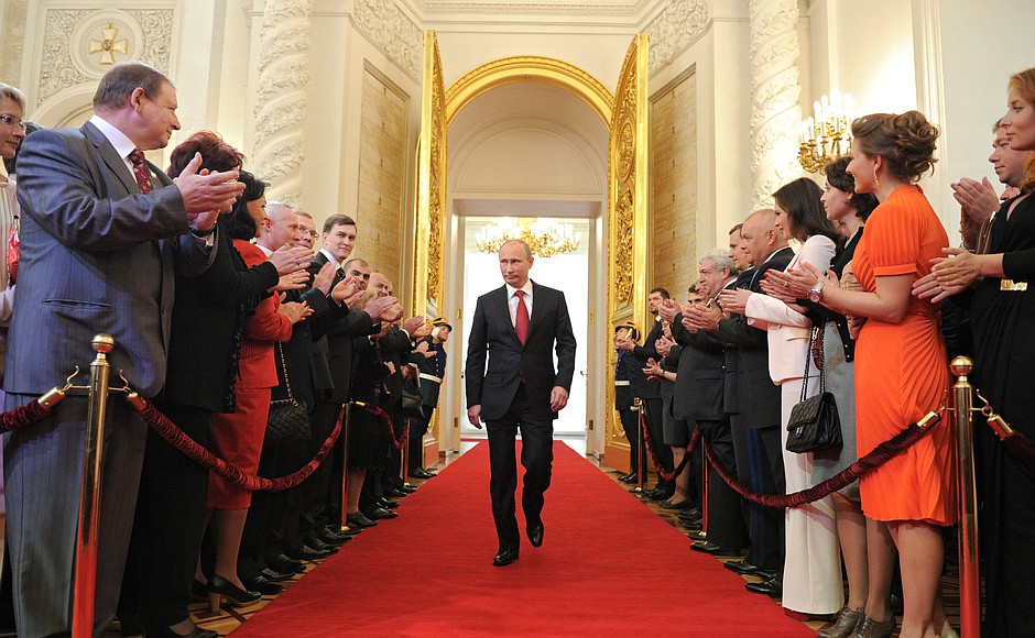 Пятая инаугурация Путина состоится в Кремле 7 мая