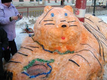 Снежные фигуры ТЮЗ1