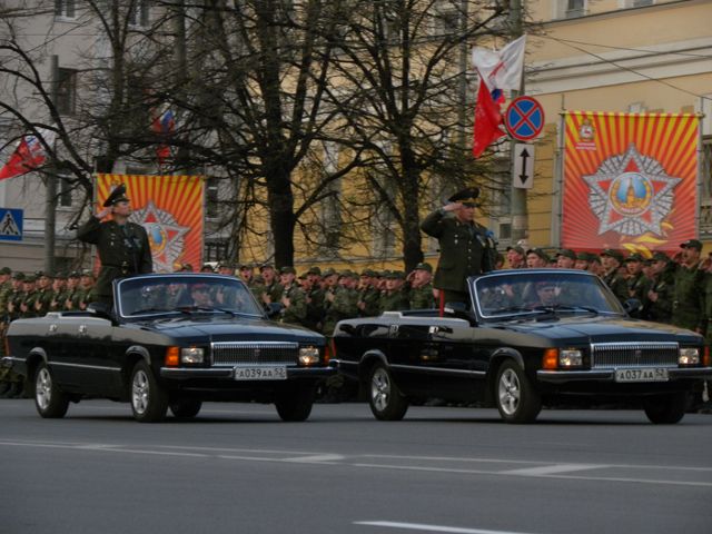 репетиция парада