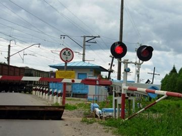 переезд железнодорожный
