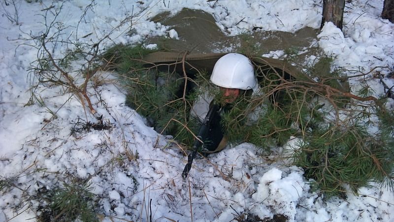 Боевые стрельбы разведчиков.Мулино.4