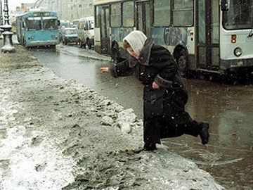 зима слякоть