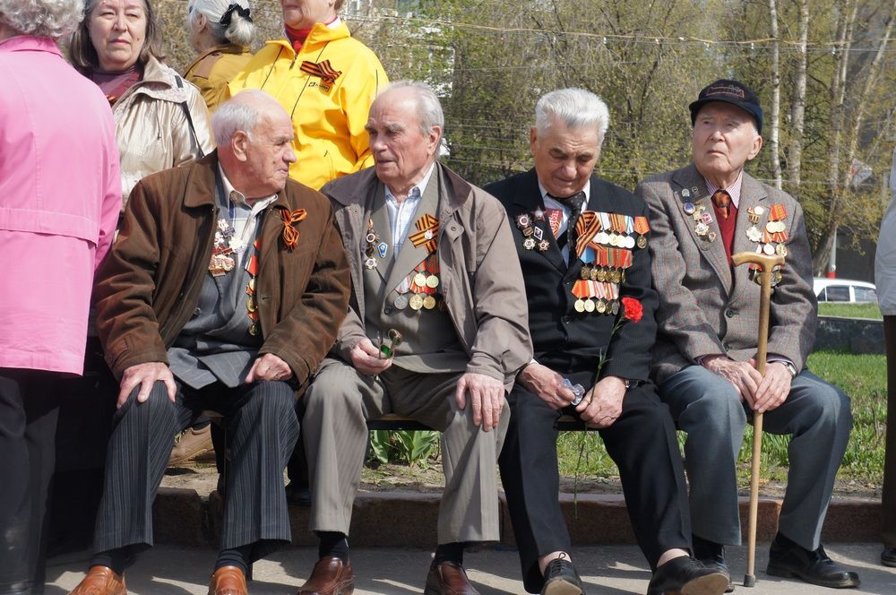 митинг ветеранов вов.1