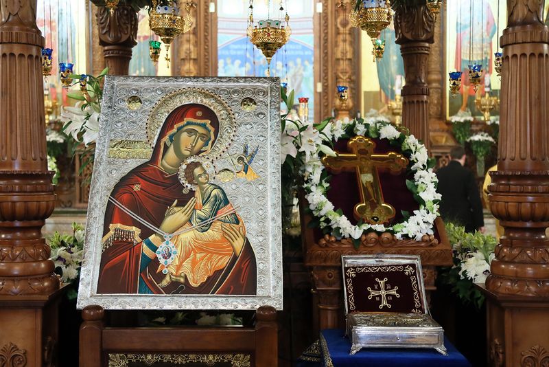 Икона «Страстная» со Святой горы Афон прибыла в Нижний Новгород ...