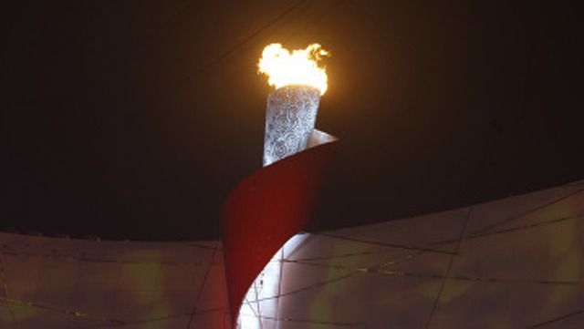 олимпийский огонь факел 3