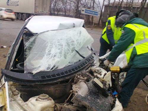авария дтп всмятку
