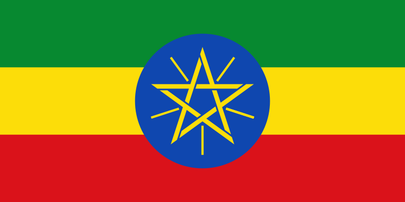 флаг эфиопии