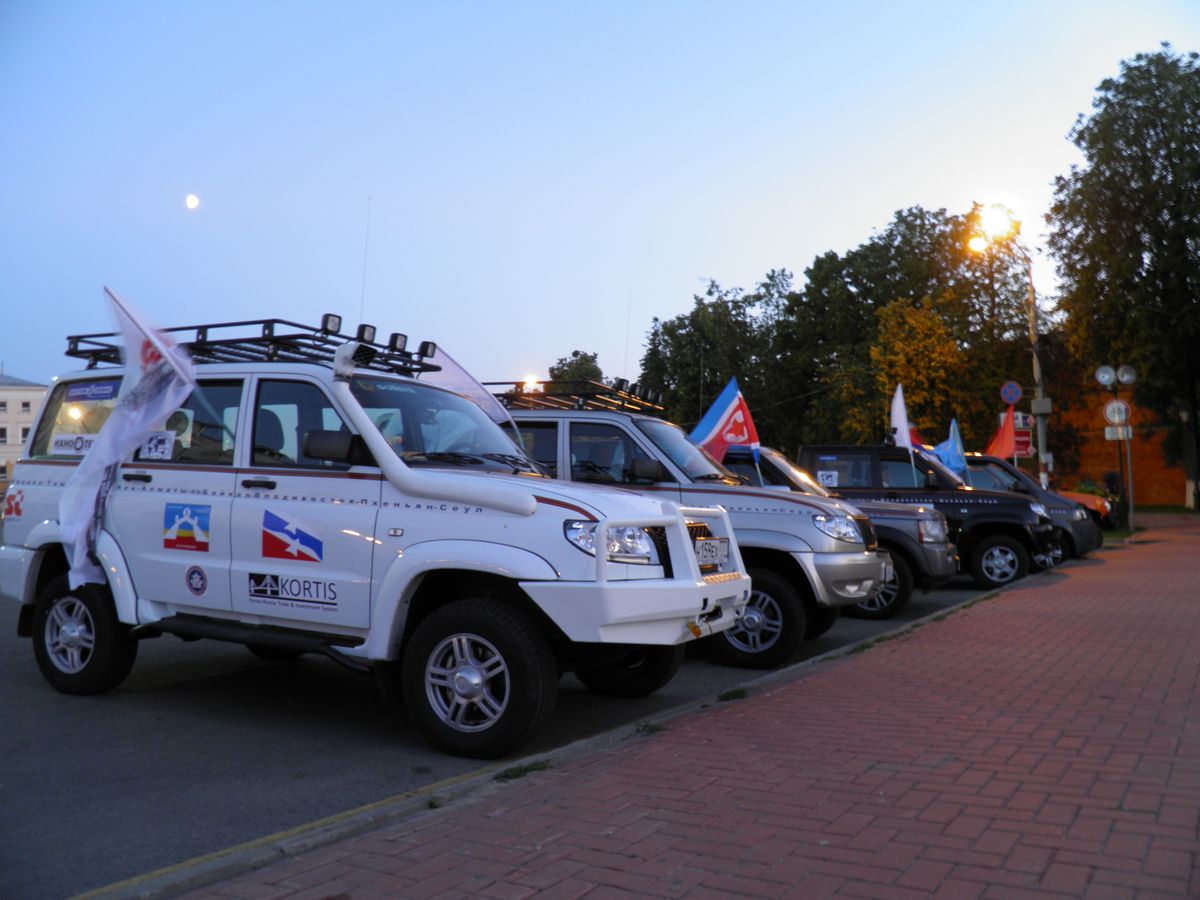 автопробег россия корея
