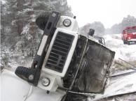 грузовик кювет