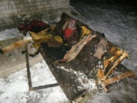 пожар постельные принадлежности