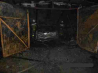 Пожар в гараже