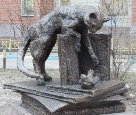 Памятник Воробьишко на Звездинке