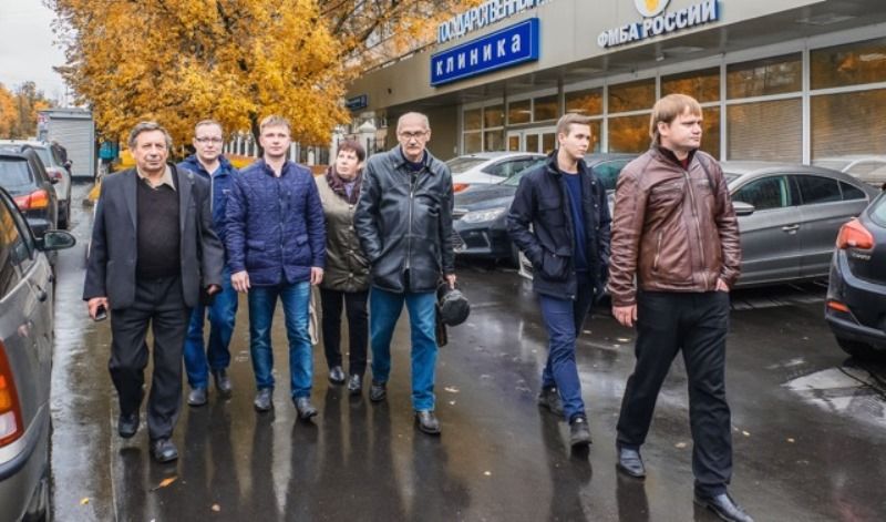 Пострадавшие сотрудники ОКБМ