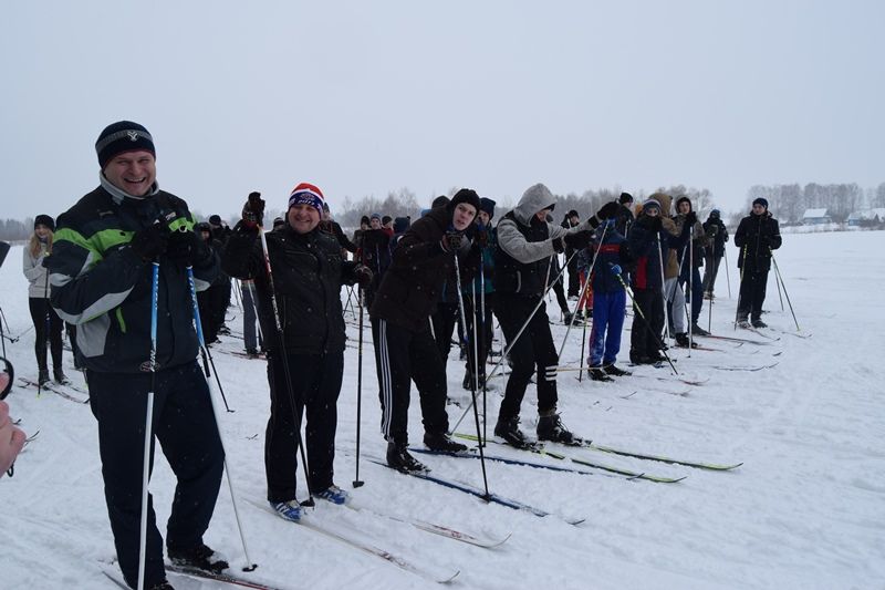 Лыжня мужества 2017 1