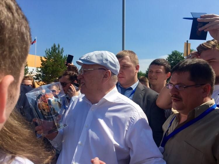 Мяч-глобус Жириновский
