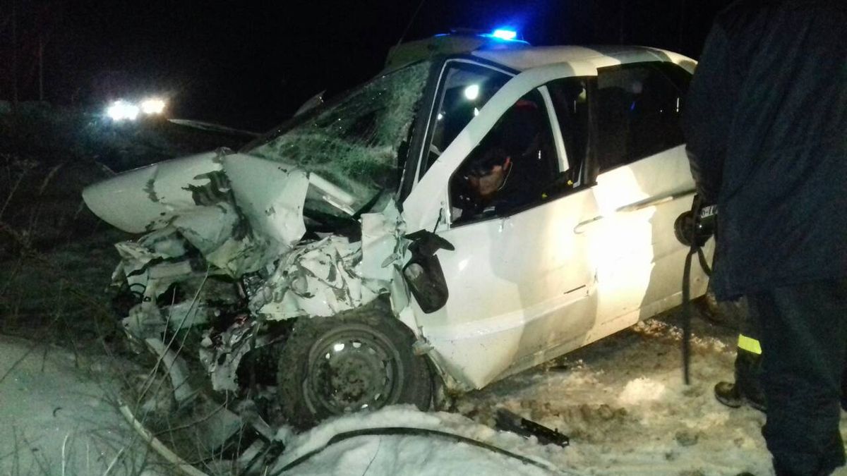 Лобовое на Федосеенко 1