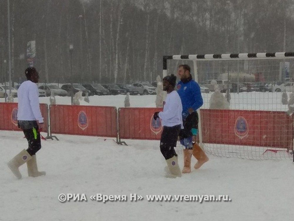 футбол в валенках 1