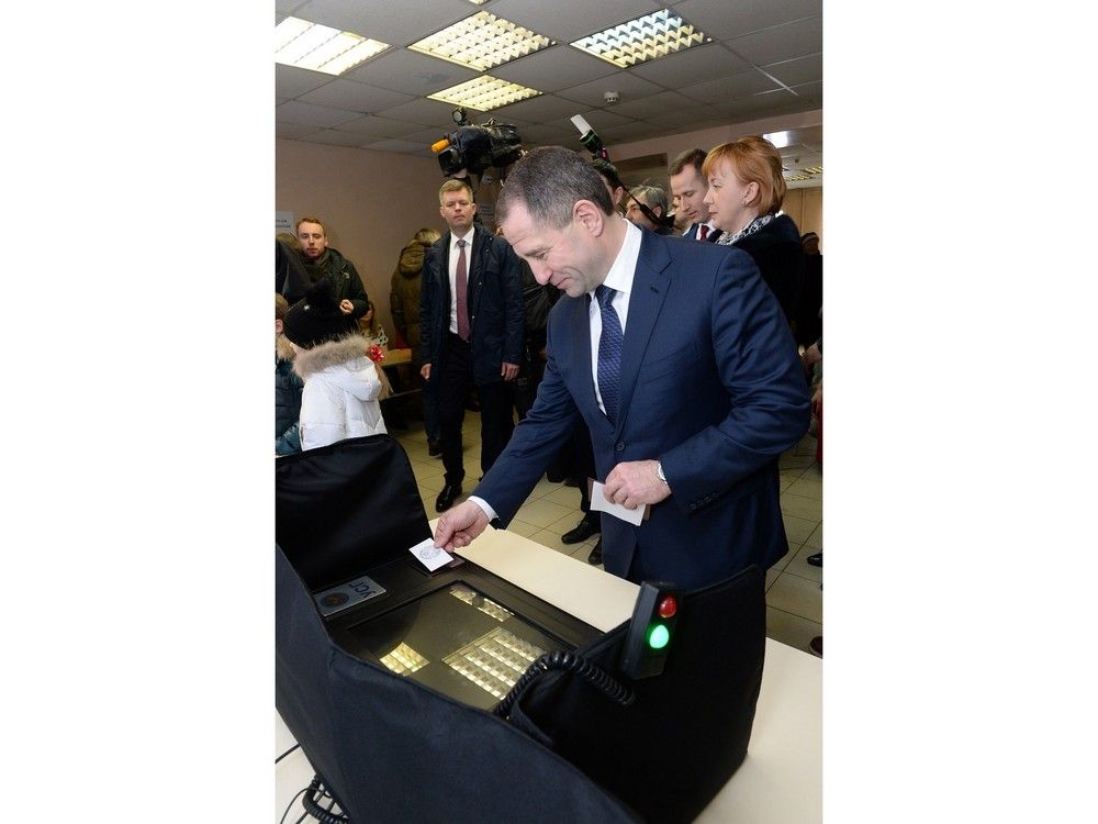 бабич голосует 18.03.18 1