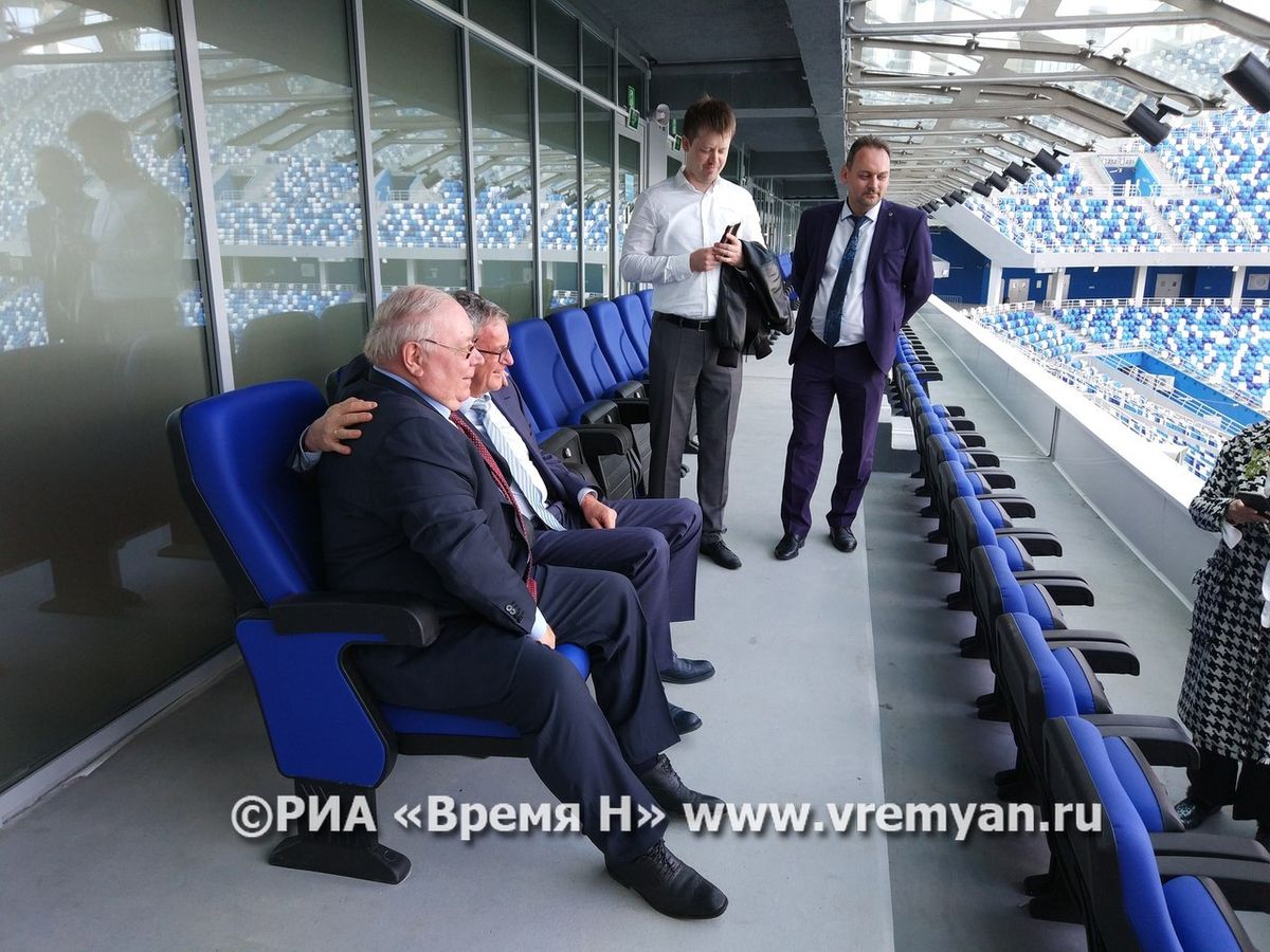 посол австрии на стадионе 2