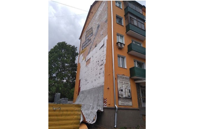 богатыри граффити рухнуло