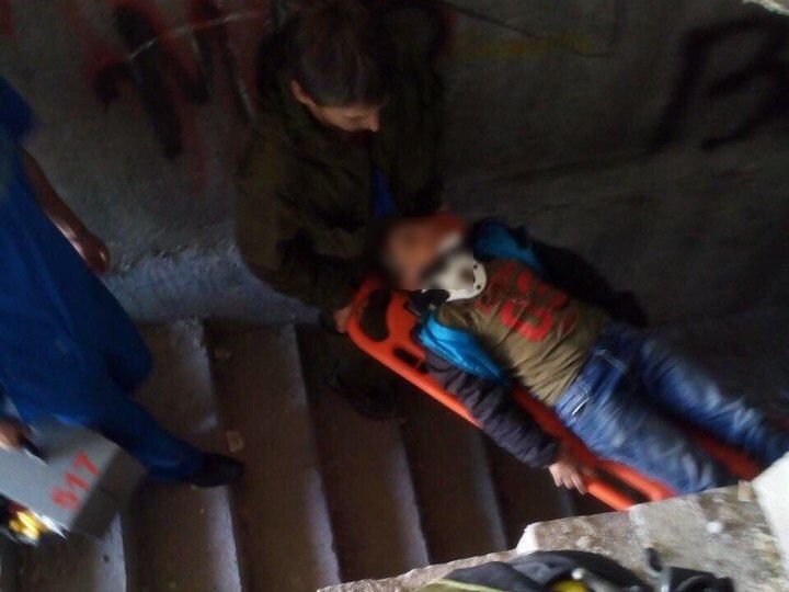 рысь спасли ребенка