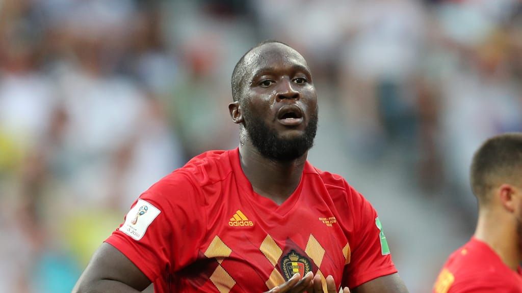 Ромелу Лукаку нападающий сборной Бельгии