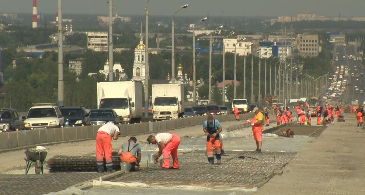 Ремонт Мызинского моста 2