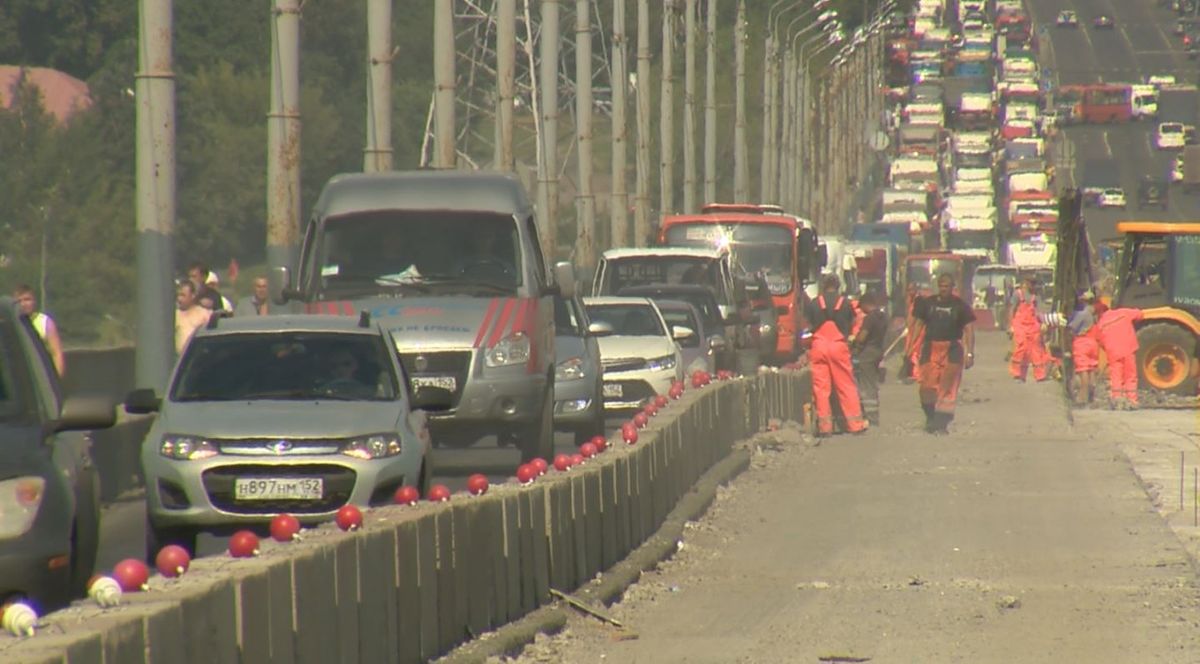 Ремонт Мызинского моста