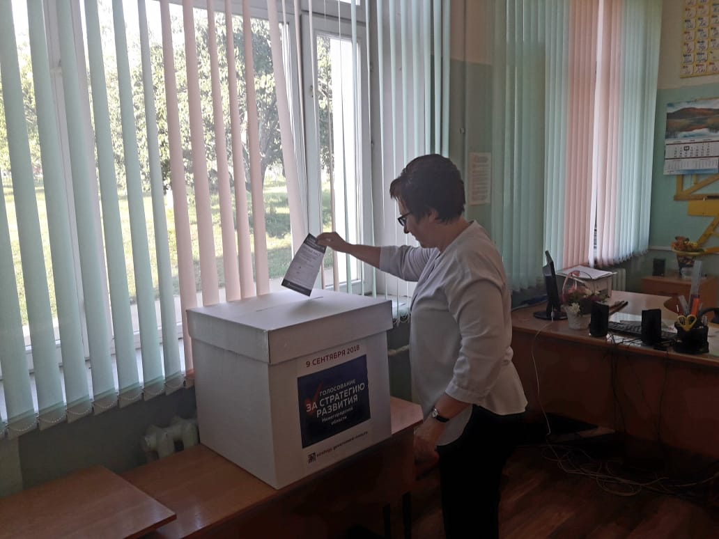 Отделкина: голосование идет спокойно, нарушений прав избирателей не зафиксировано