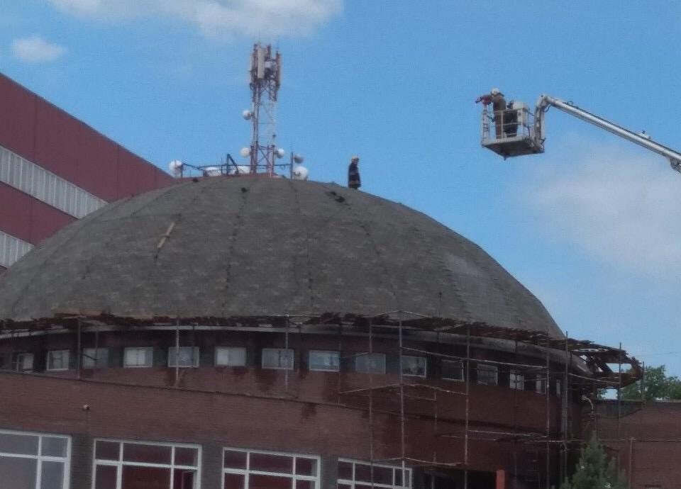 Кстовская школа олимпийского резерва по самбо загорелась утром 12 июня