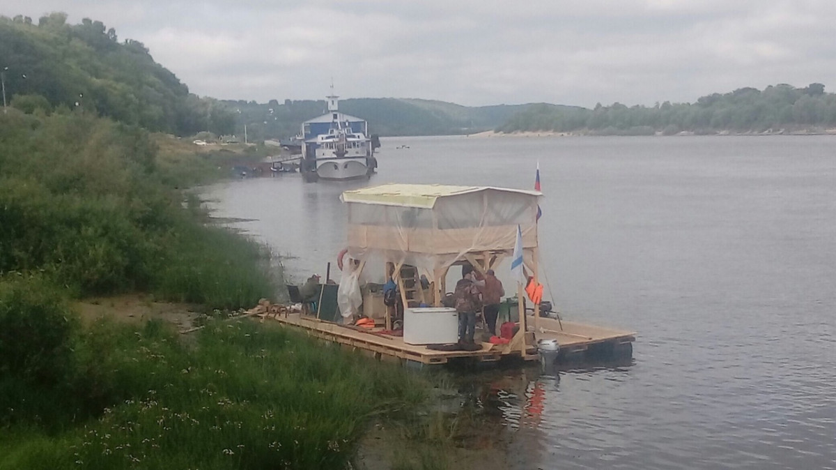 Паром плот