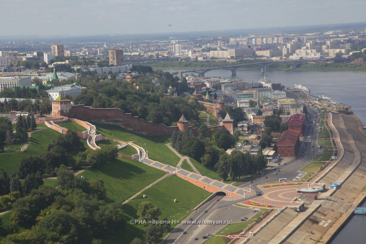 Склоны Нижегородского кремля планируется укрепить в 2020 году