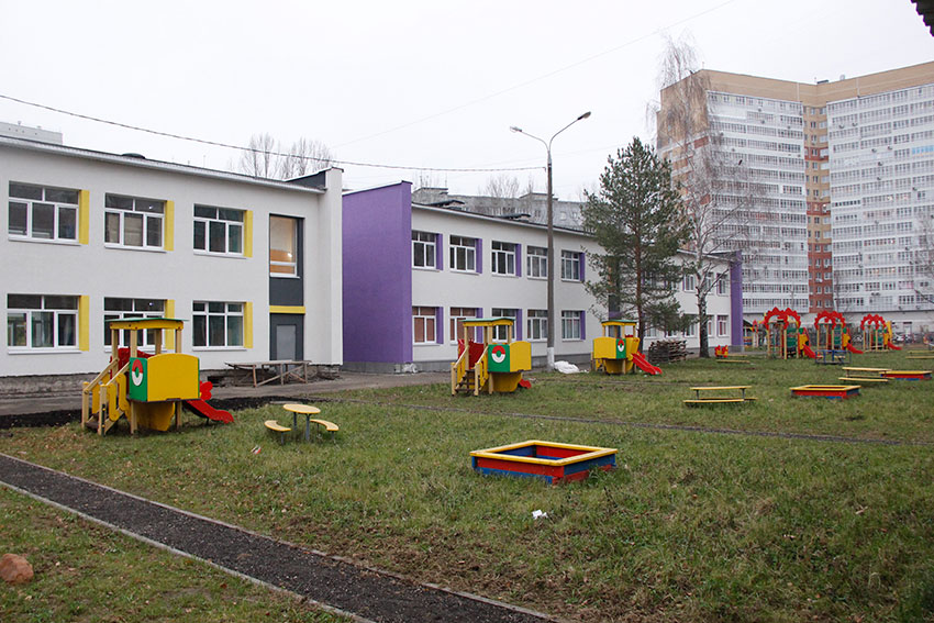 Капремонт детсада на улице Есенина в Нижнем Новгороде завершен на 99%