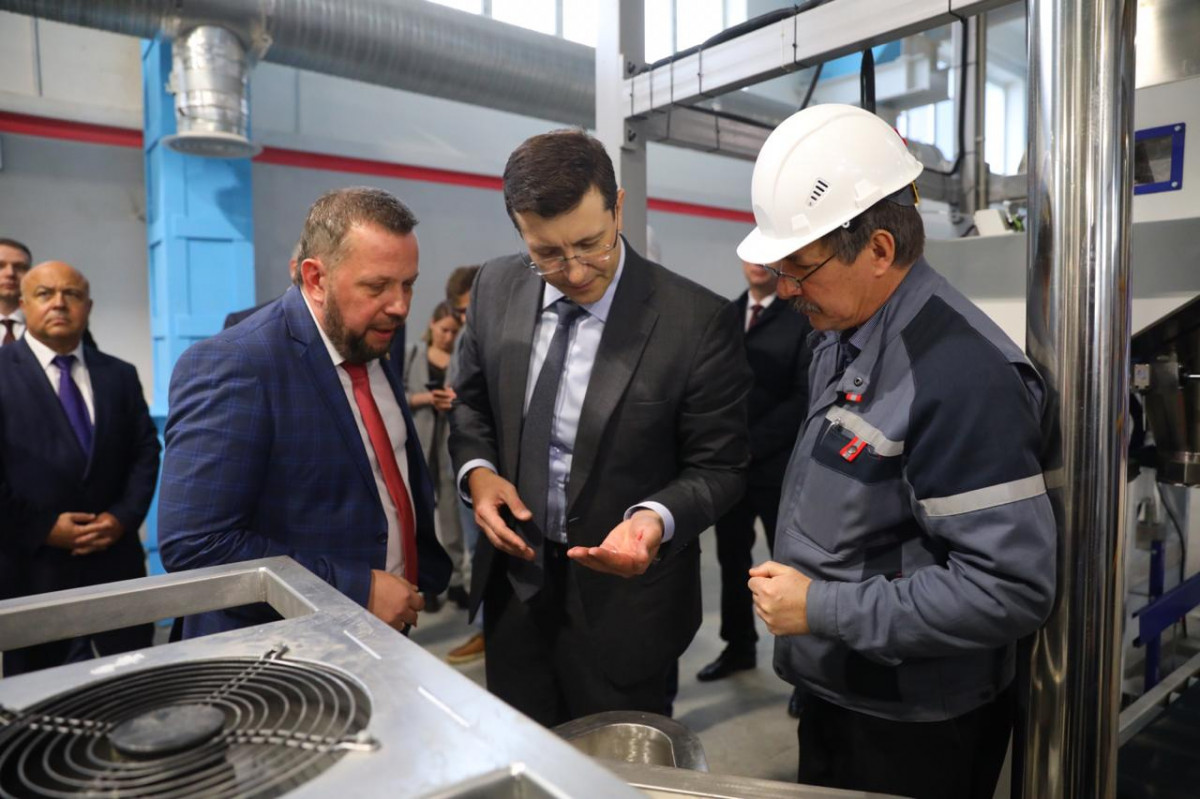 Первое в РФ производство наномодифицированных полимеров открылось в Нижегородской области