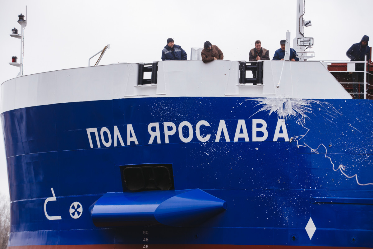Сухогруз «Пола Ярослава» спустили на воду на «Красном Сормове»