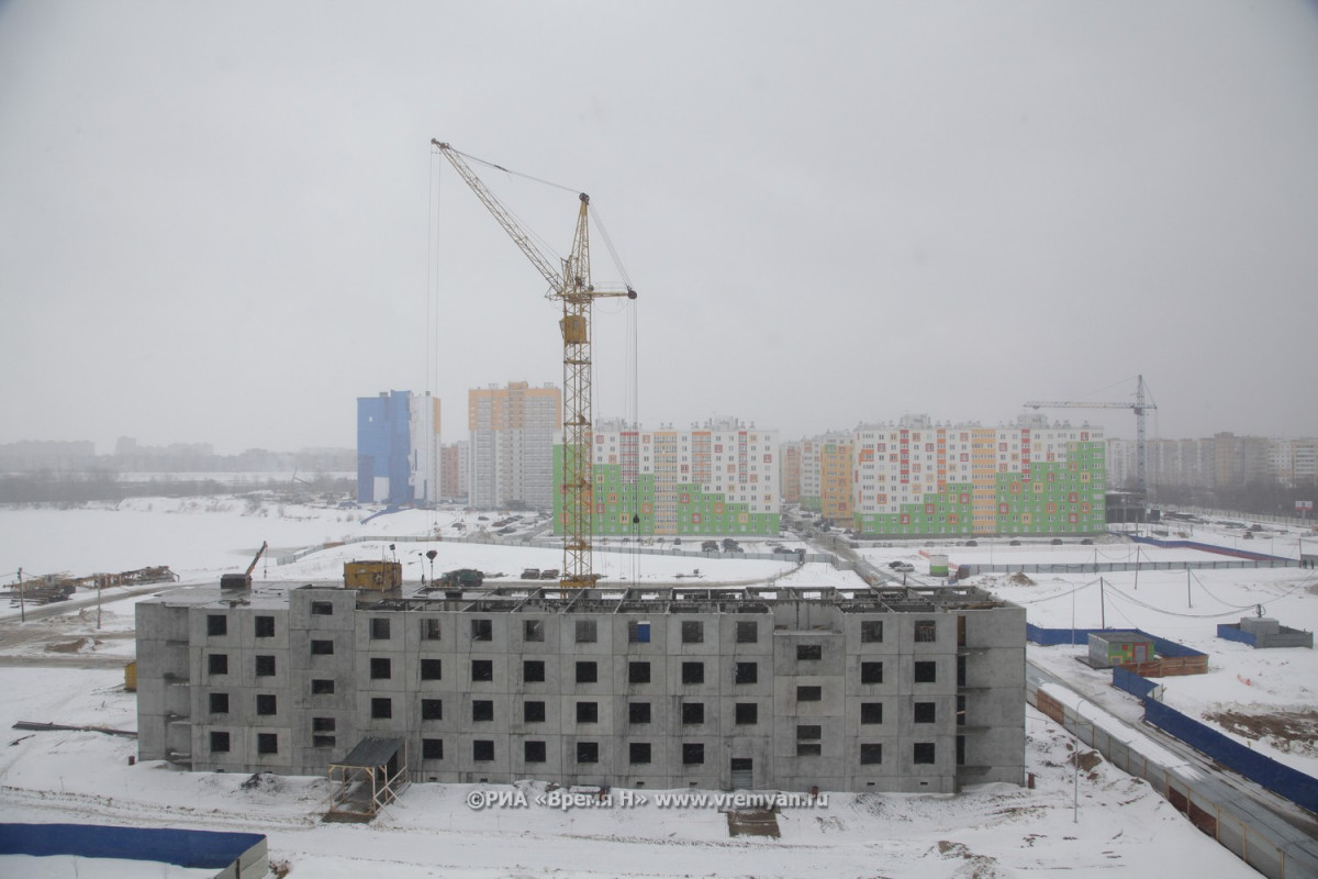 Более 142 тысяч квадратных метров жилья построили в Нижегородской области в феврале