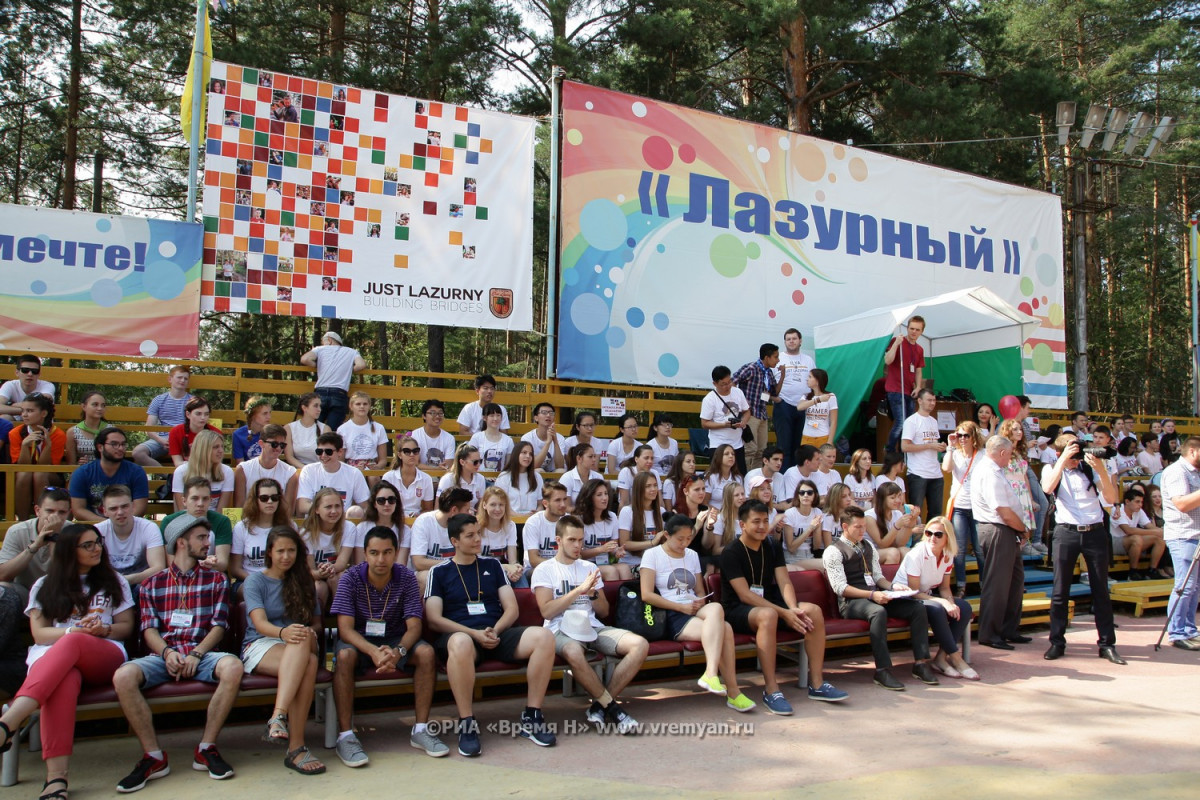 Детские загородные лагеря начнут открываться в Нижегородской области 1 июля