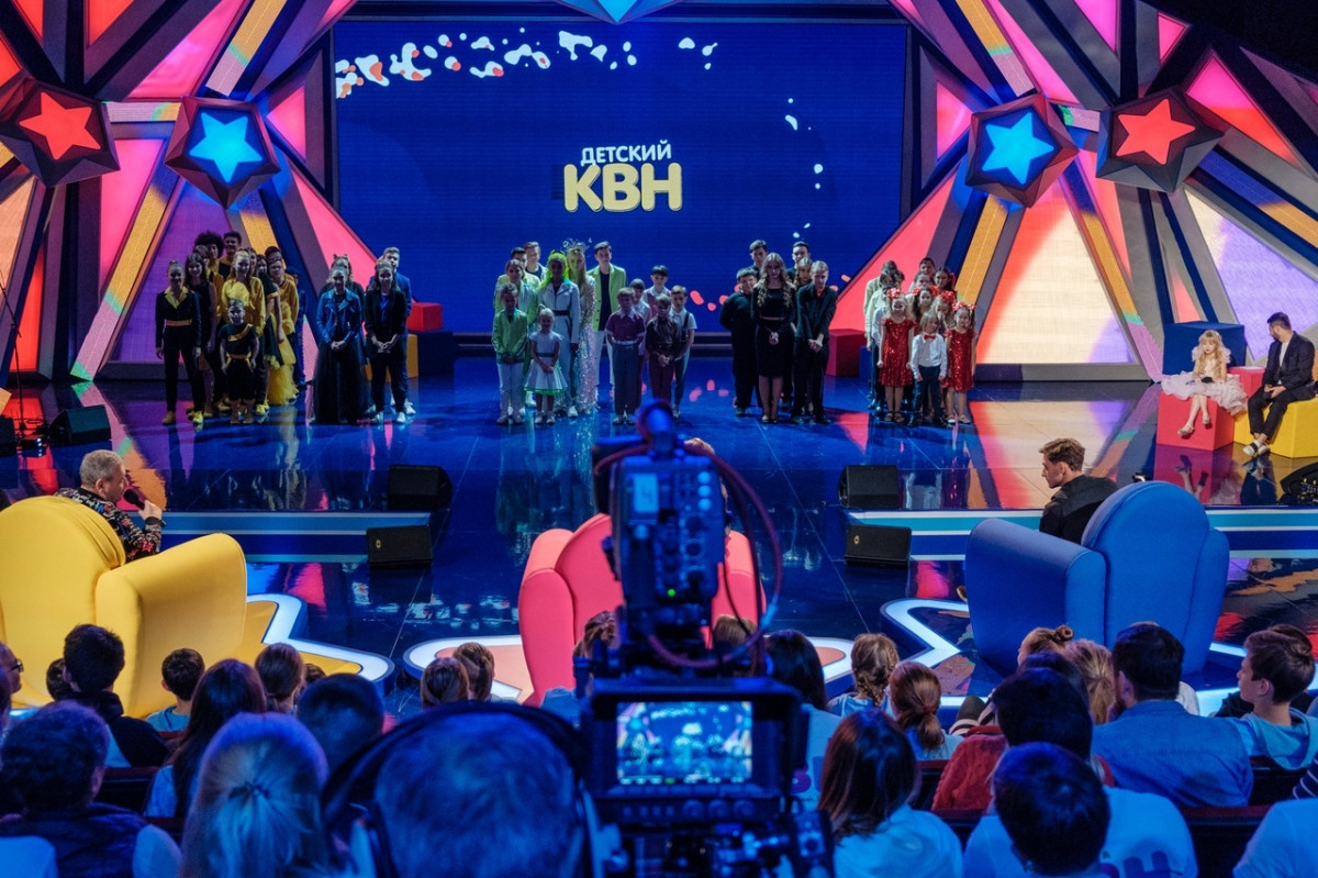 Нижегородские школьники приняли участие в съёмках КВН на федеральном телеканале