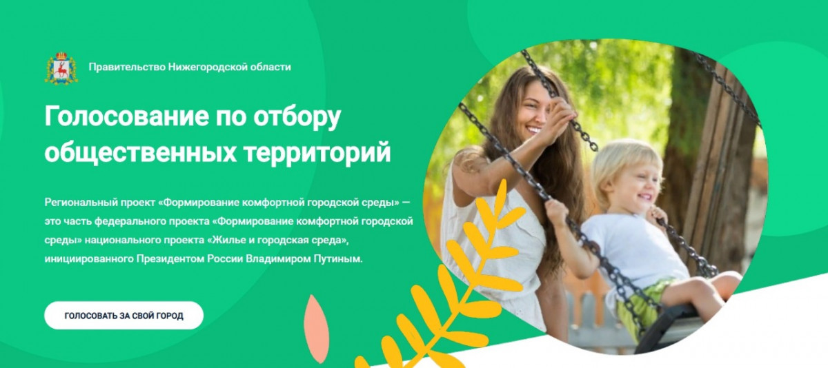 Более 13 тысяч нижегородцев уже проголосовали за благоустройство территорий