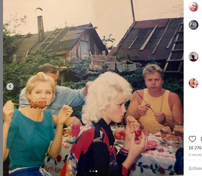Натали показала свое нижегородское фото 1996 года
