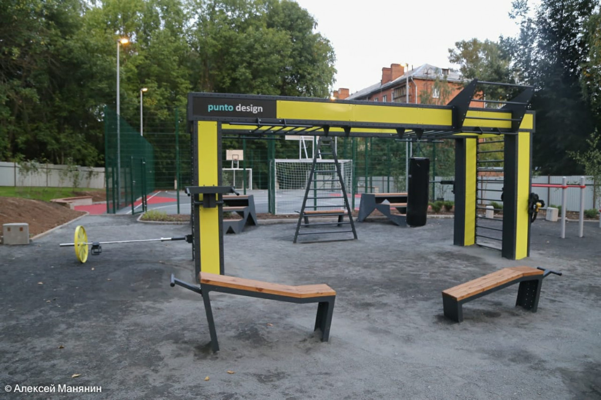 Многофункциональный спортивно-игровой комплекс установят в поселке Дубенки