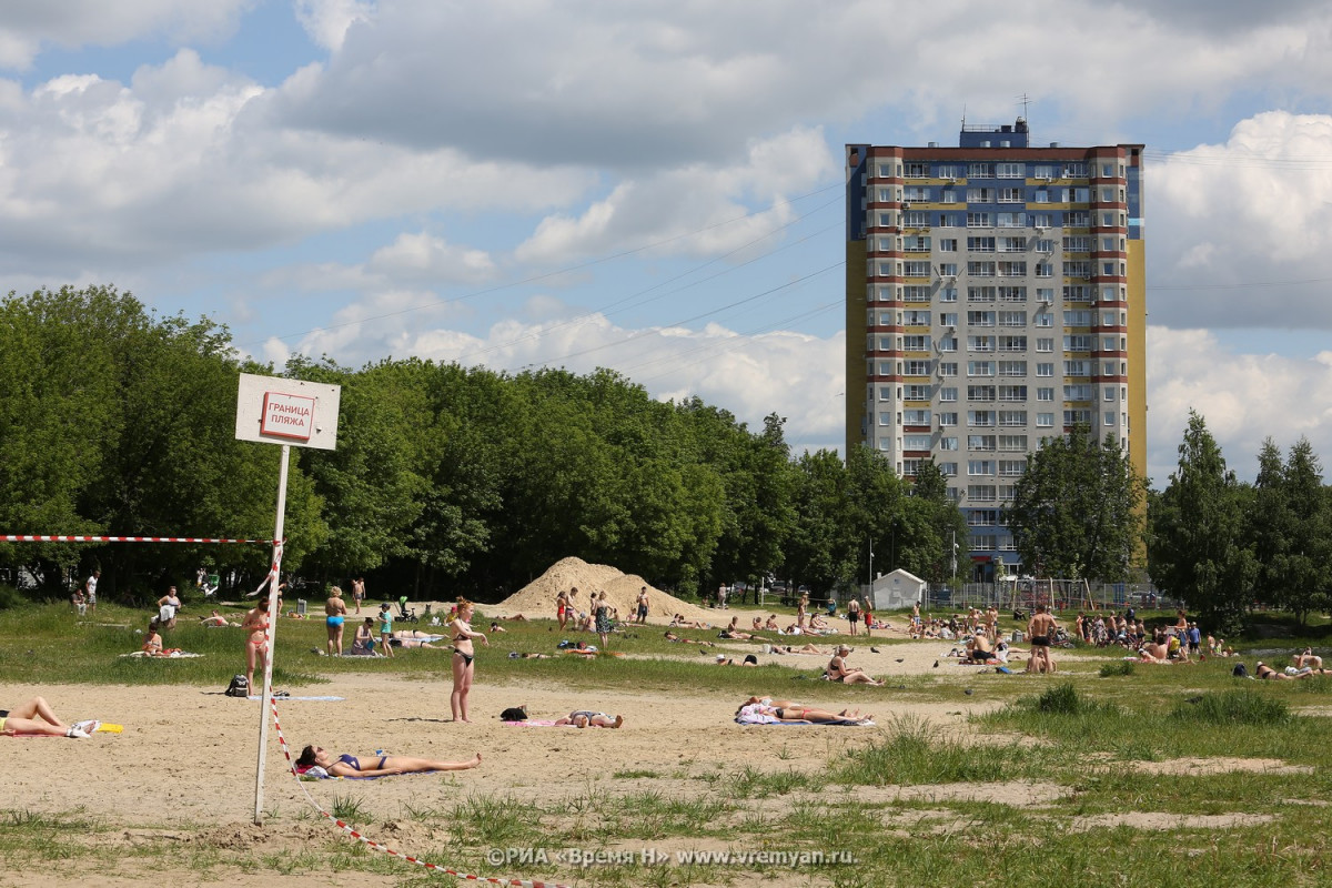 Аномальная жара продержится в Нижнем Новгороде до среды