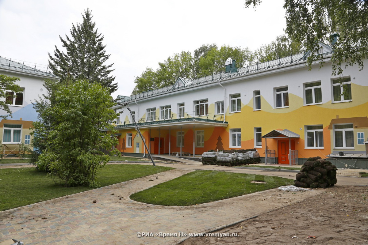 В Нижнем Новгороде появился первый православный детский сад