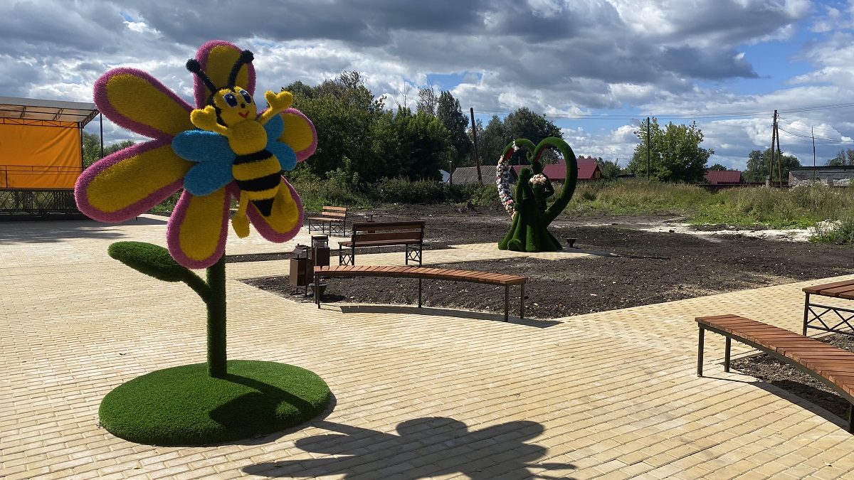 Парк «Золотая пчела» появился в селе Чернуха Арзамасского района