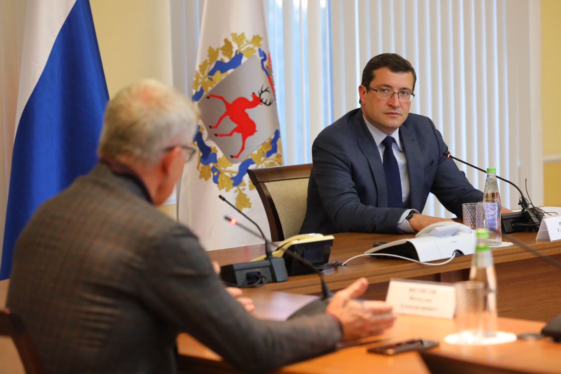 Глеб Никитин провел рабочую встречу с Вячеславом Фетисовым