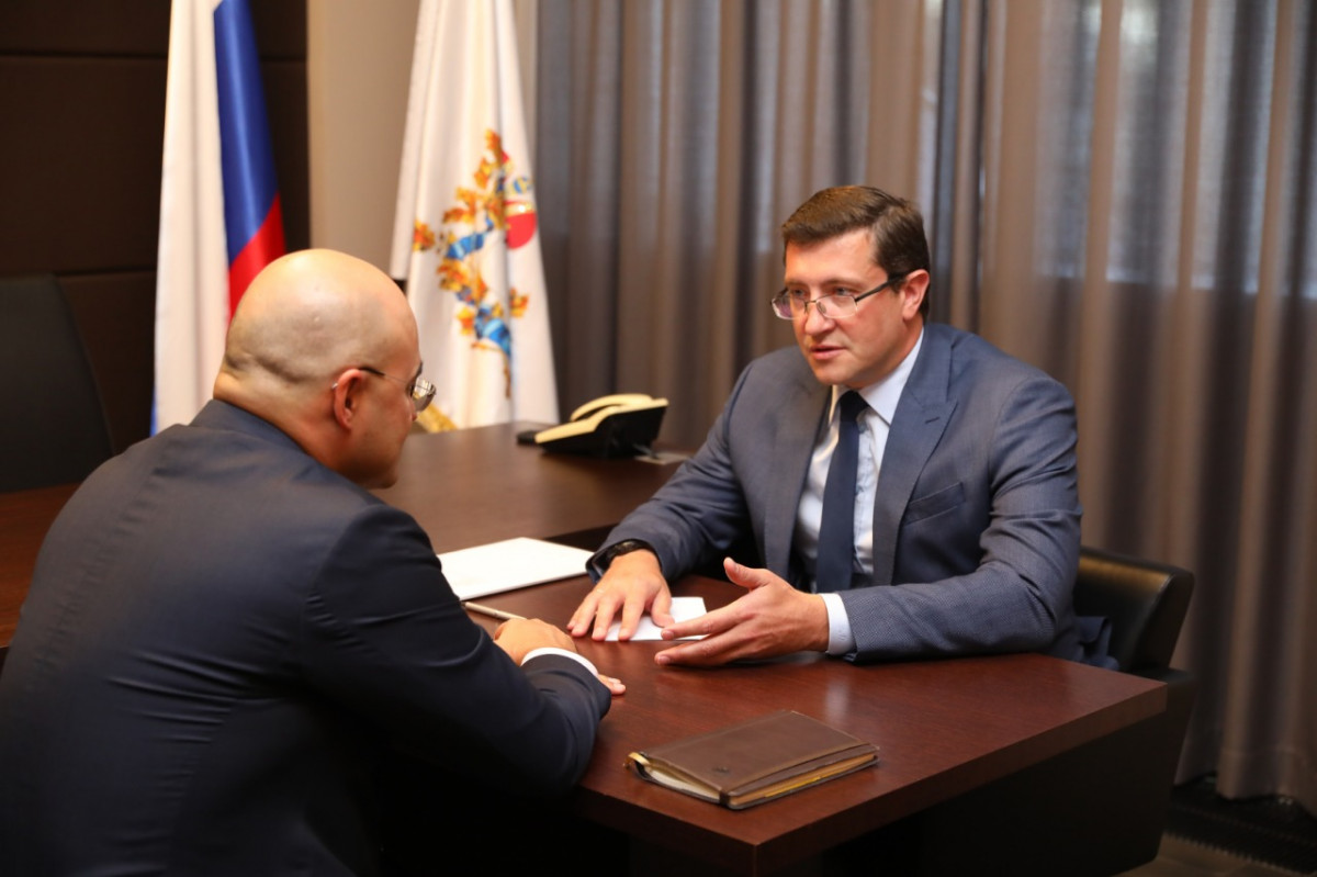 Глеб Никитин провел рабочую встречу с председателем правления МТС