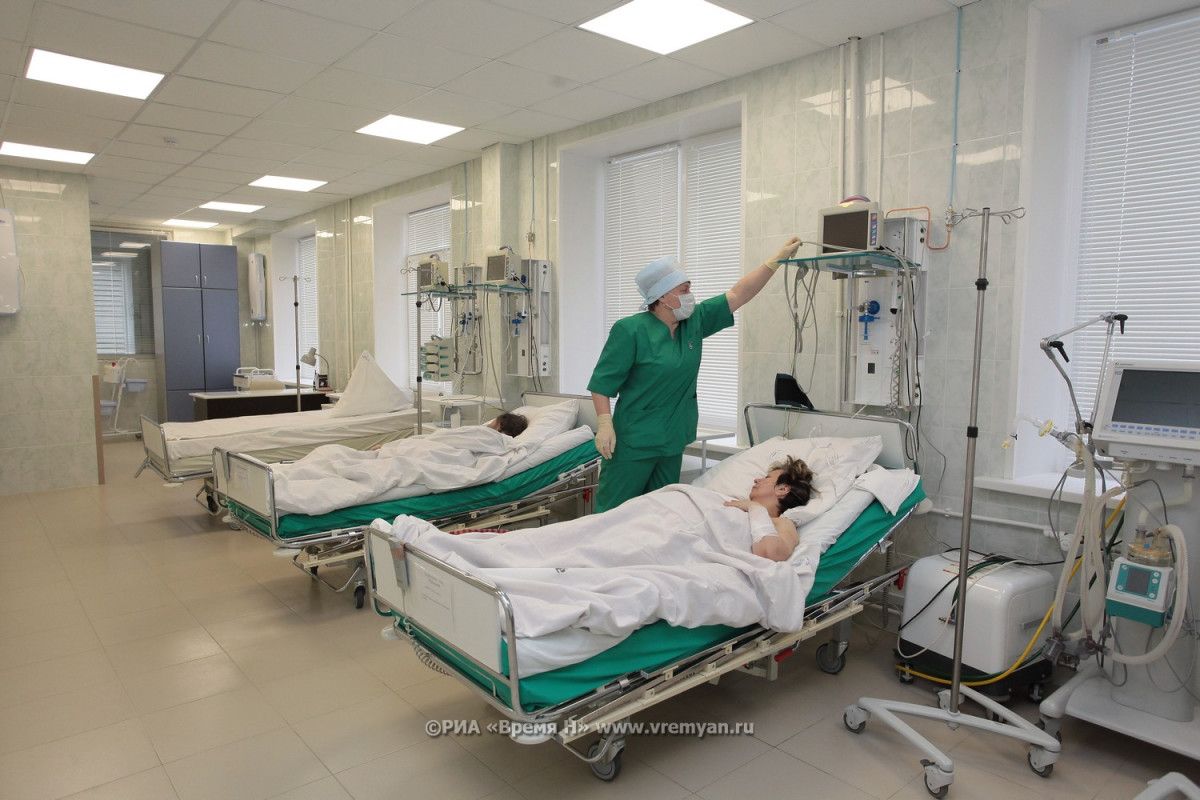 «Ковидные» койки развернуты в 44 больницах Нижегородской области