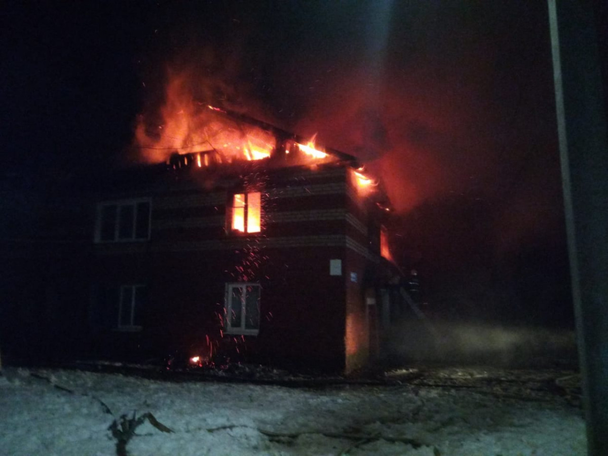 Четыре человека пострадали на пожаре в Лыскове