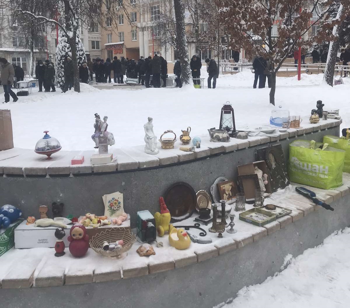 «Блошиный рынок» снова открылся в центре Нижнего Новгорода