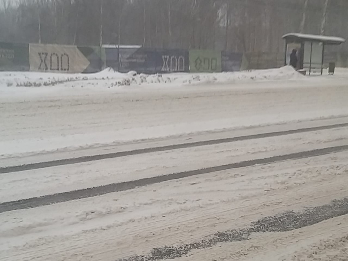 Пробки образовались в Нижнем Новгороде утром 14 января